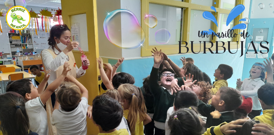 Un pasillo de burbujas - Fundación Colegio Bérriz Las Rozas