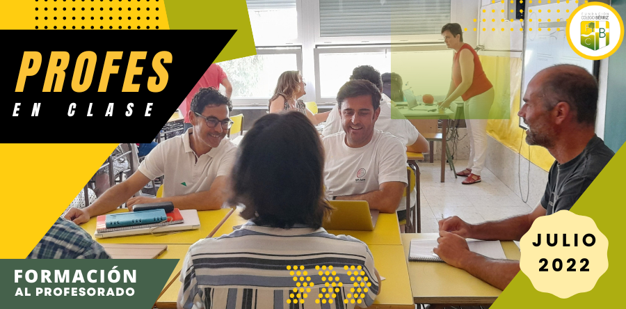 Cursos de formación al profesorado julio 2022 - Fundación Colegio Bérriz Las Rozas