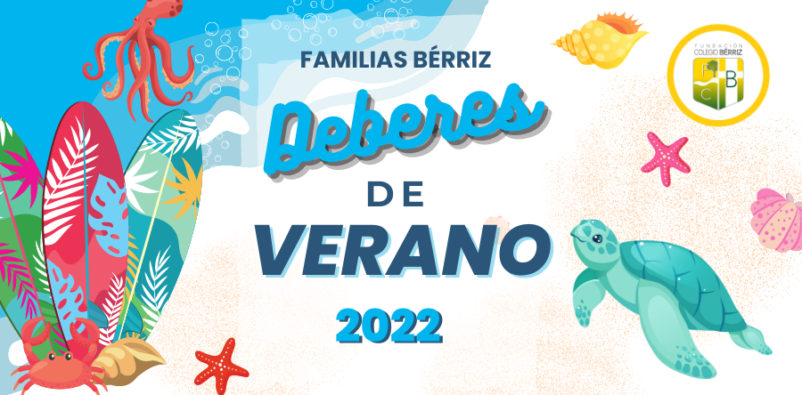 Deberes de Verano Geniales 2022_Fundación Colegio Bérriz Las Rozas