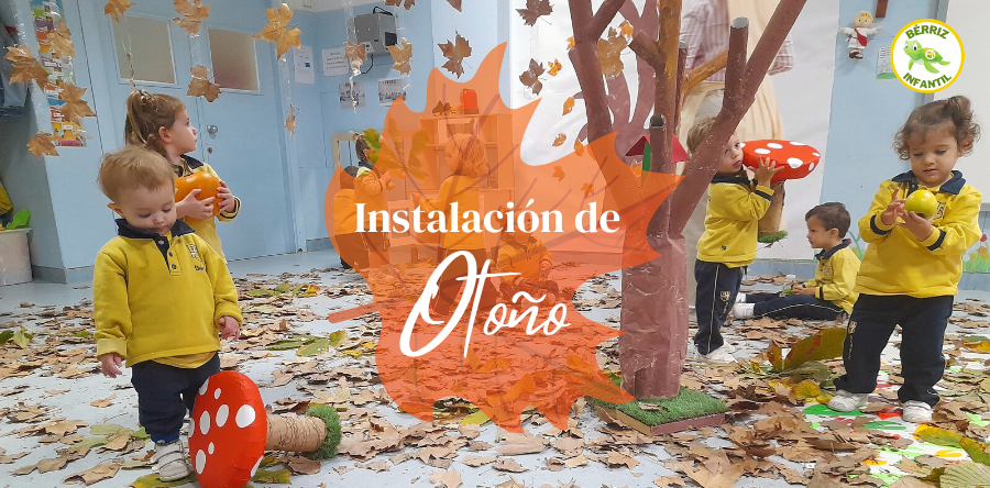 Instalación Infantil de Otoño 1 y 2 años - Fundación Colegio Bérriz Las Rozas