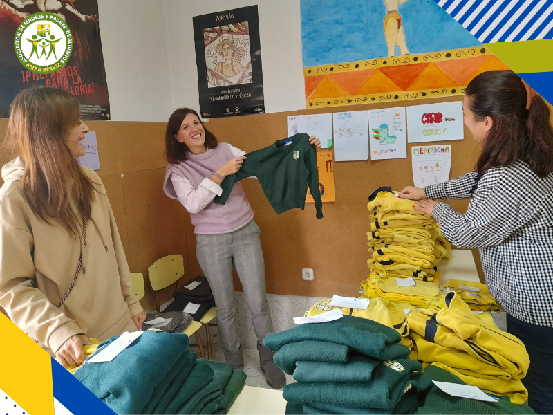 3_Mercadillo de uniformes AMPA Fundación Colegio Bérriz Las Rozas