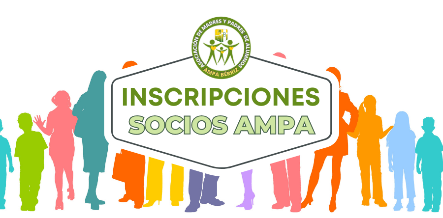 Inscripciones socios AMPA 2023-24 - Fundación Colegio Bérriz Las Rozas