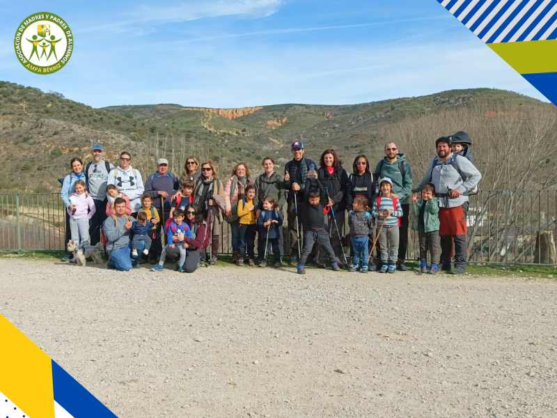 7_Ruta de Senderismo marzo de 2024 - Chorrera de San Mamés - AMPA Fundación Colegio Bérriz Las Rozas