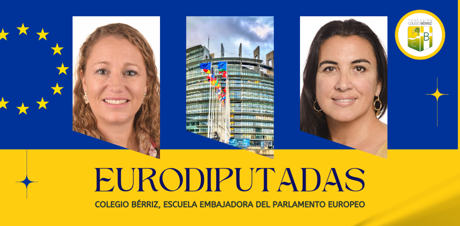 Visitas y Charlas de Eurodiputadas como Escuela Embajadora UE - Fundación Colegio Bérriz Las Rozas