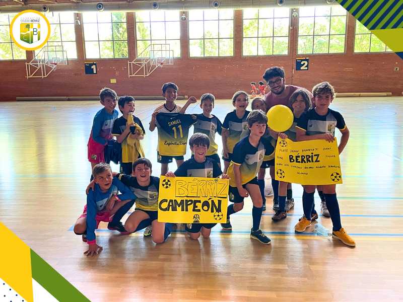 2_Ganadores Fútbol Sala 2023-2024 - Fundación Colegio Bérriz Las Rozas