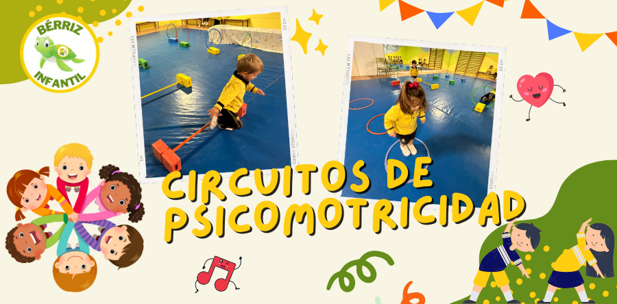Circuitos de Psicomotricidad en Infantil - Fundación Colegio Bérriz Las Rozas