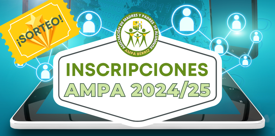 Inscripciones socios AMPA 2024-25 - Fundación Colegio Bérriz Las Rozas