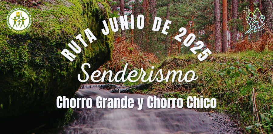 Ruta de Senderismo junio de 2025 - Chorro Grande y Chorro Chico en Segovia - AMPA Colegio Bérriz Las Rozas