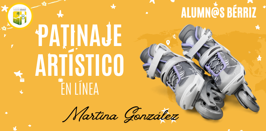 Patinaje artístico en línea con Martina González - Fundación Colegio Bérriz Las Rozas