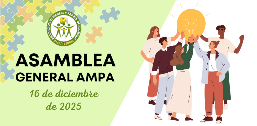 Asamblea General AMPA Diciembre de 2025 - Fundación Colegio Bérriz Las Rozas