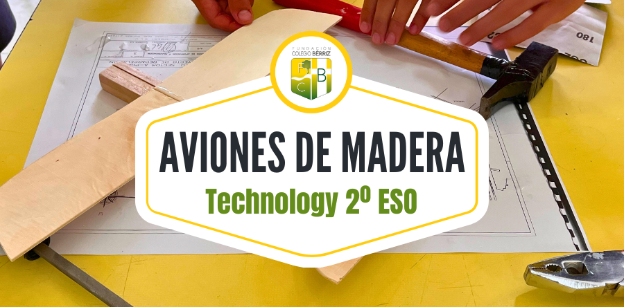 Aviones de madera Technology 2º ESO - Fundación Colegio Bérriz Las Rozas