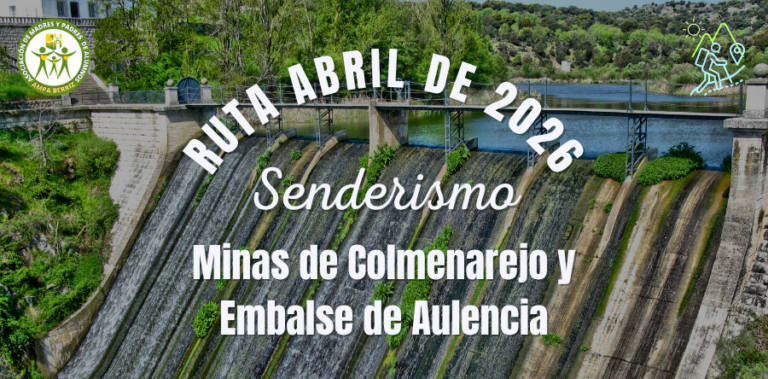 Ruta de Senderismo Abril de 2026 - Minas de Colmenarejo y Embalse de Aulencia - AMPA Colegio Bérriz Las Rozas