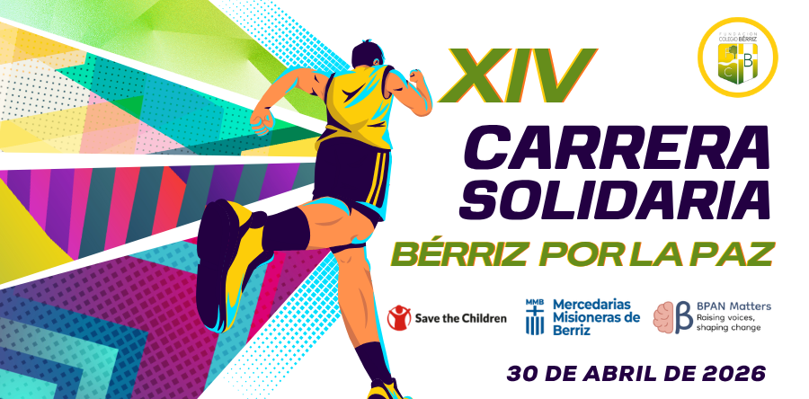 XIV Carrera Solidaria Bérriz por la Paz 2026 - Fundación Colegio Bérriz Las Rozas