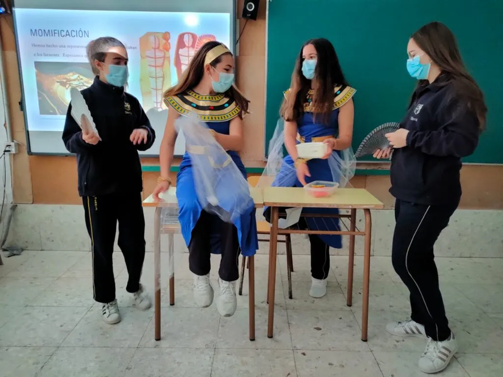 El Antiguo Egipto llega a la ESO_Fundación Colegio Bérriz
