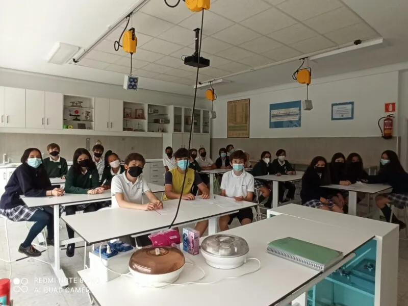Taller de preparación de yogures 1ºESO 8 - Fundación Colegio Bérriz