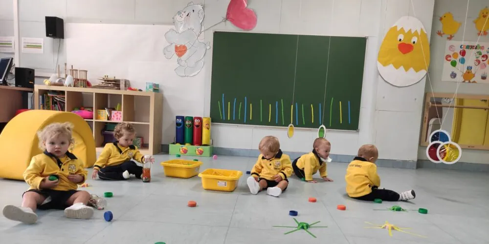 Nuestros alumnos de 1 año aprenden jugando - Colegio Bérriz