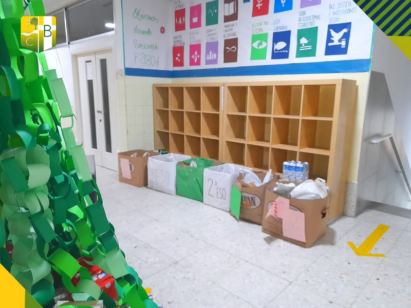 Recogida solidaria de alimentos diciembre 2021 - Fundación Colegio Bérriz 2