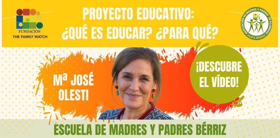 Charla Mª José Olesti The Family Watch - Escuela de Madres y Padres Bérriz
