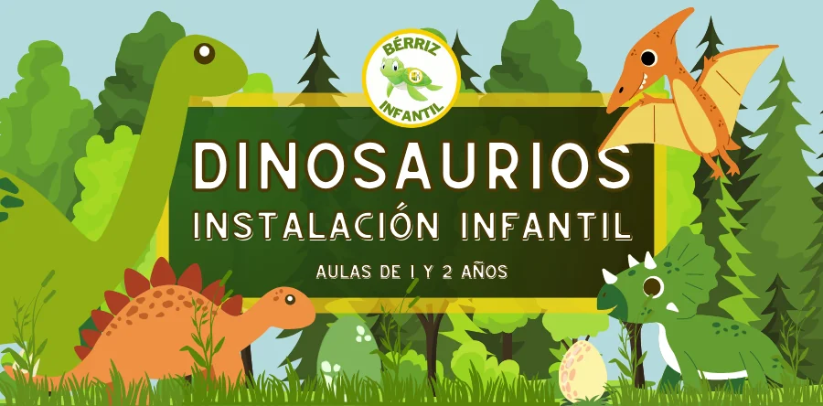 Instalación Infantil Dinosaurios - Fundación Colegio Bérriz en Las Rozas