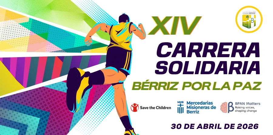 XIV Carrera Solidaria Bérriz por la Paz 2026 - Fundación Colegio Bérriz Las Rozas